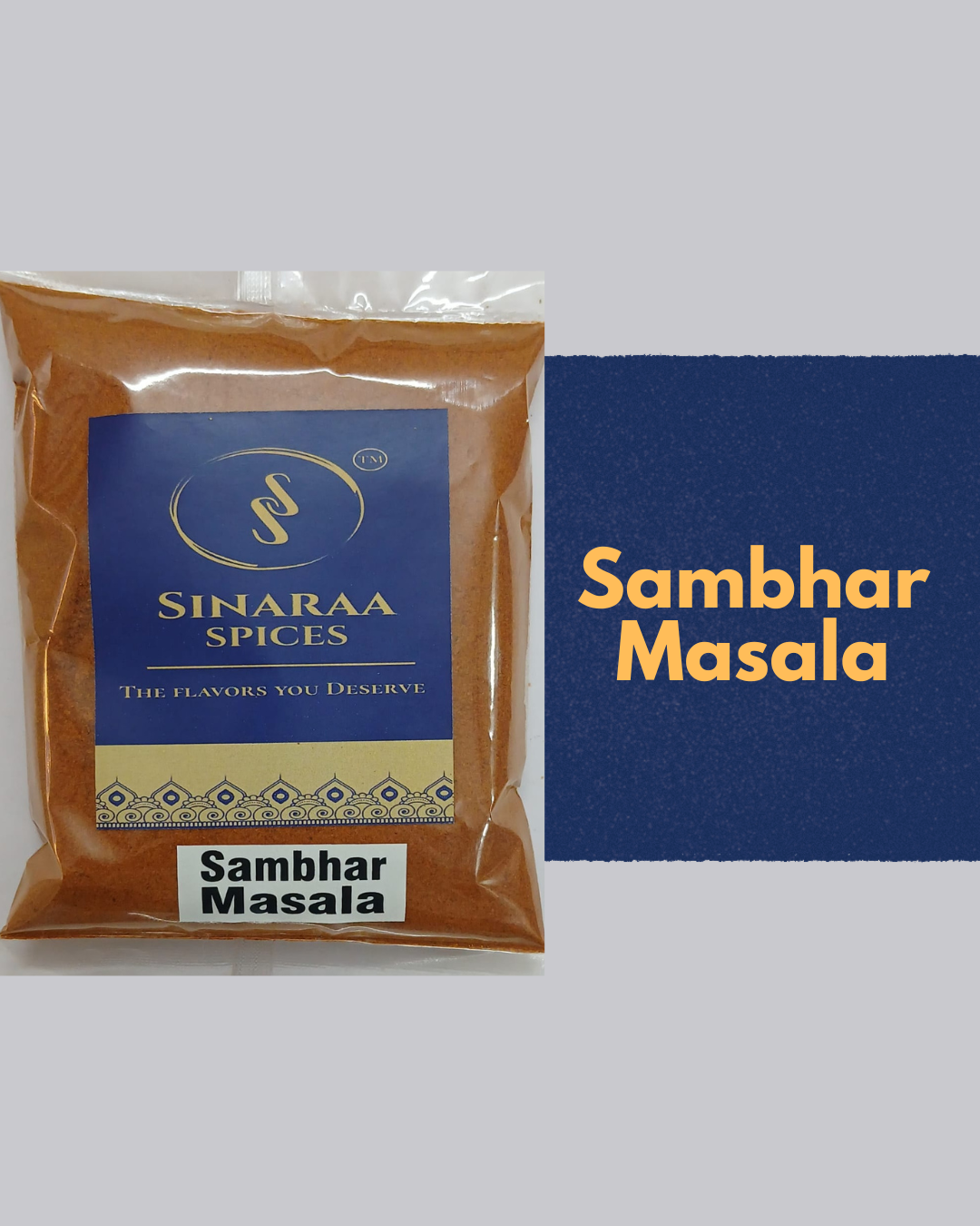 Premium Sambhar Masala | Ready-to-Use Premix | Rich & Authentic Taste | 100g