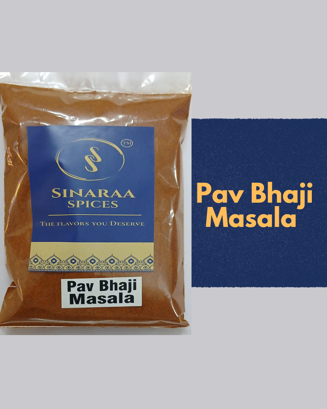 Premium Pav Bhaji Masala | Mumbai Street Food Style | Ready-to-Use Premix | 100g
