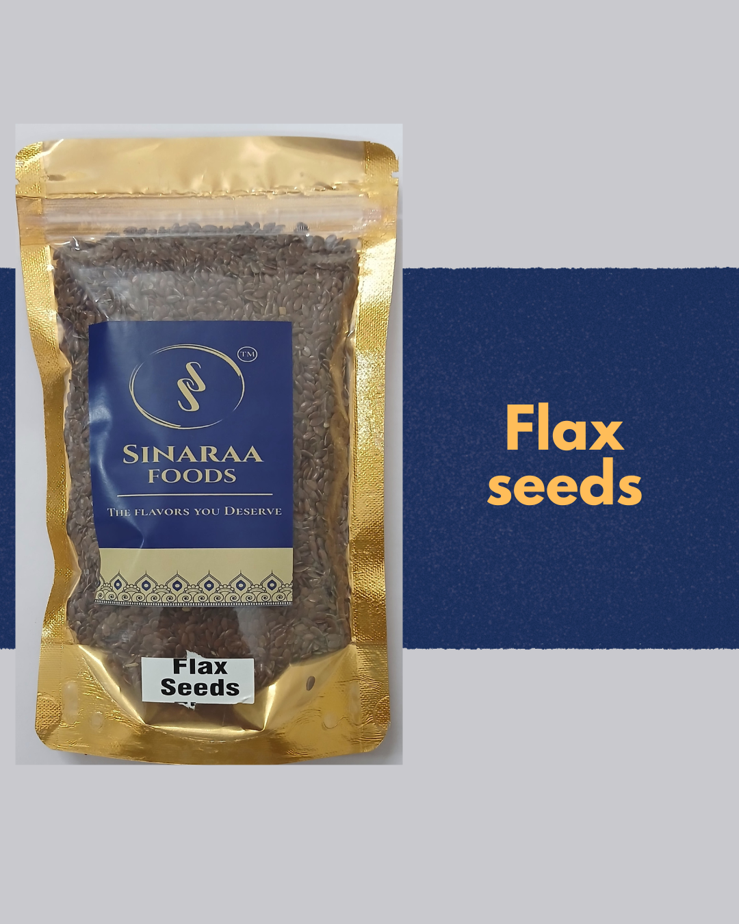 Premium Flax Seeds | Nutritious & Natural | 200g