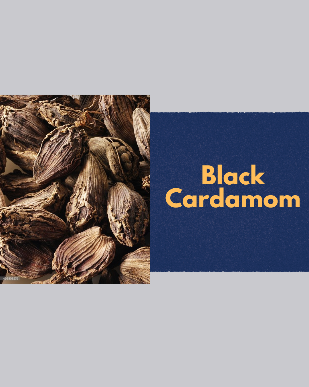 Premium Black Cardamom | Smoky & Aromatic Whole Spice | 20g