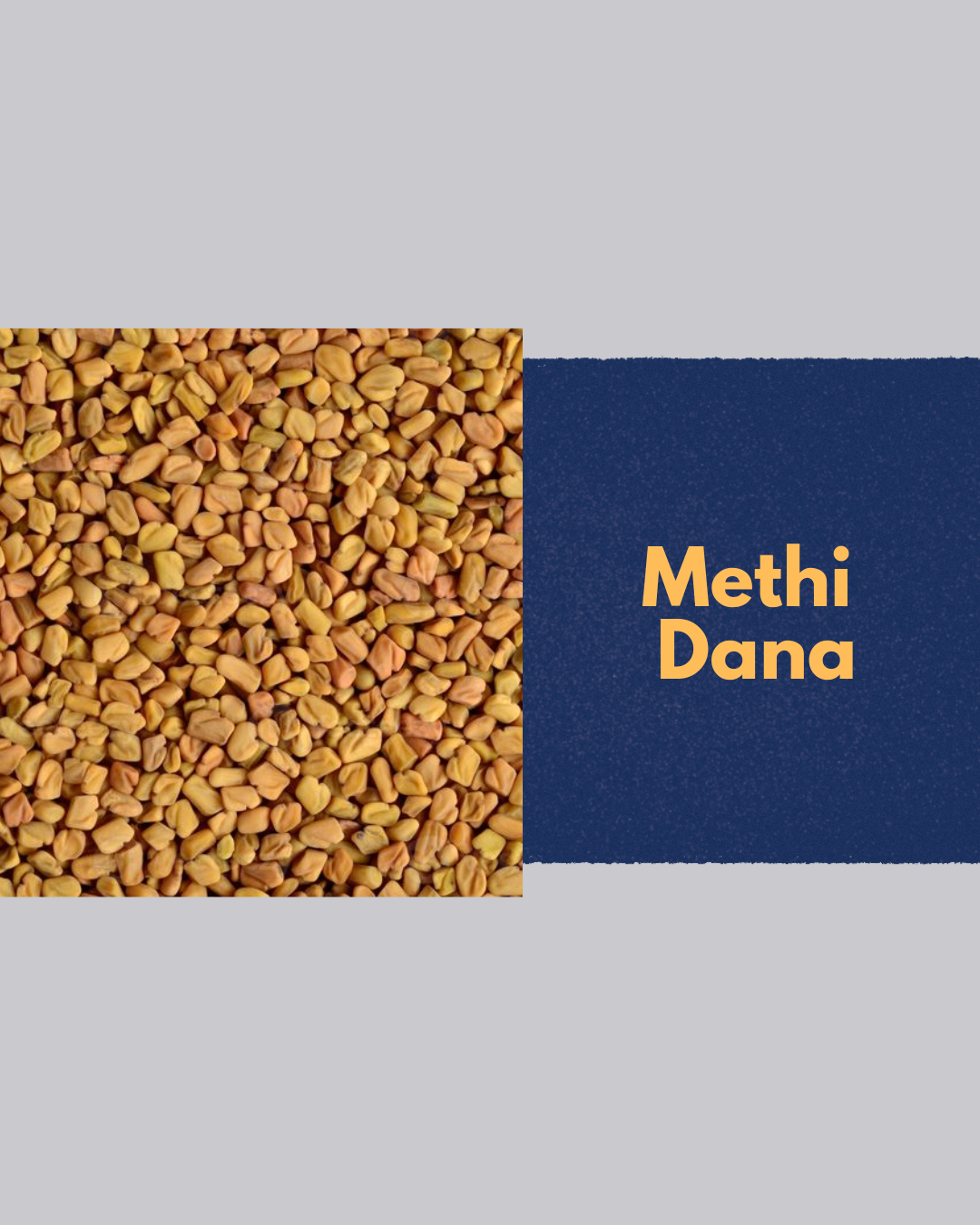 Premium Methi Dana (Fenugreek Seeds) | Aromatic Whole Spice | 100g